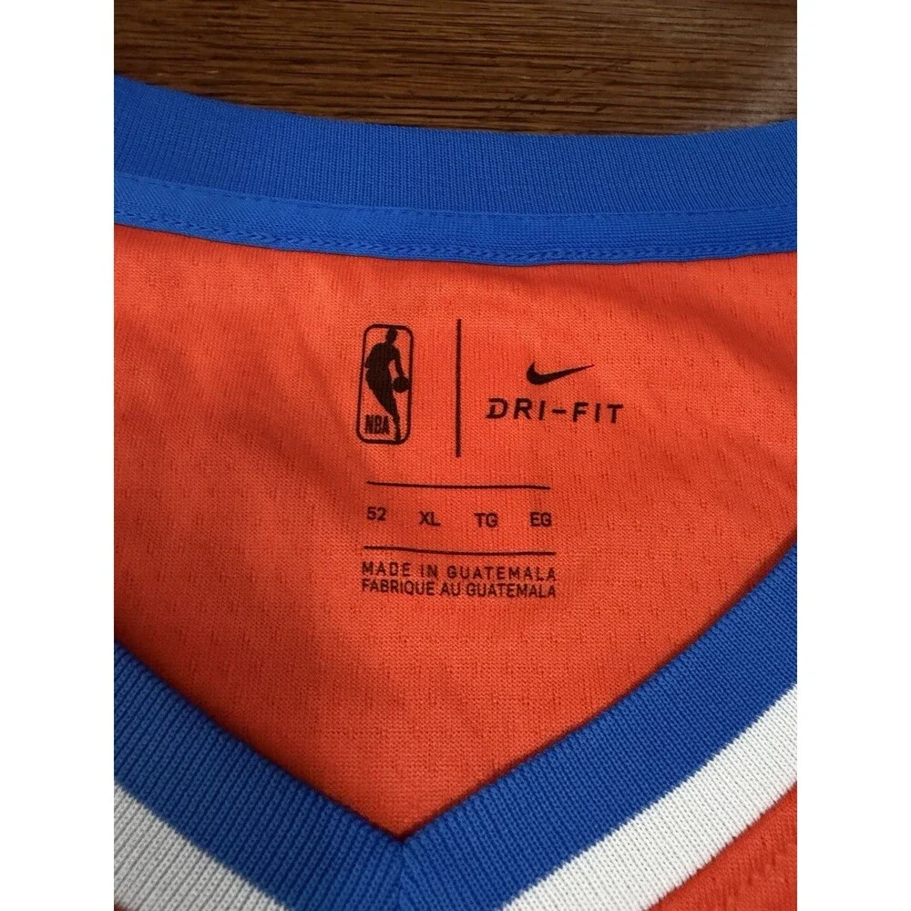 Nike Steven Adams Oklahoma City OKC Thunder LOVES Swingman Jersey Mens XL 52 NWT